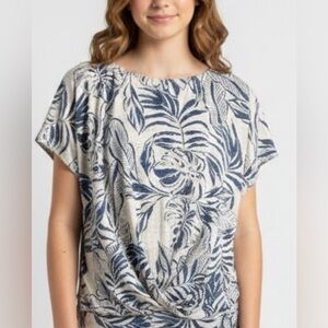 Women's Draped Front Blouse – W by Worthington – Size Large